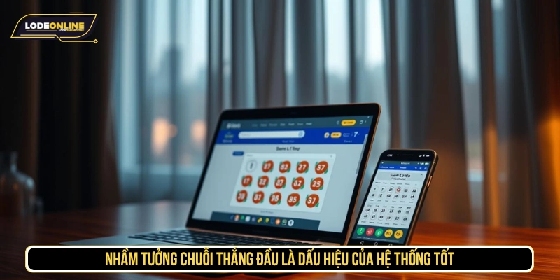 Nhầm tưởng chuỗi thắng đầu là dấu hiệu của hệ thống tốt